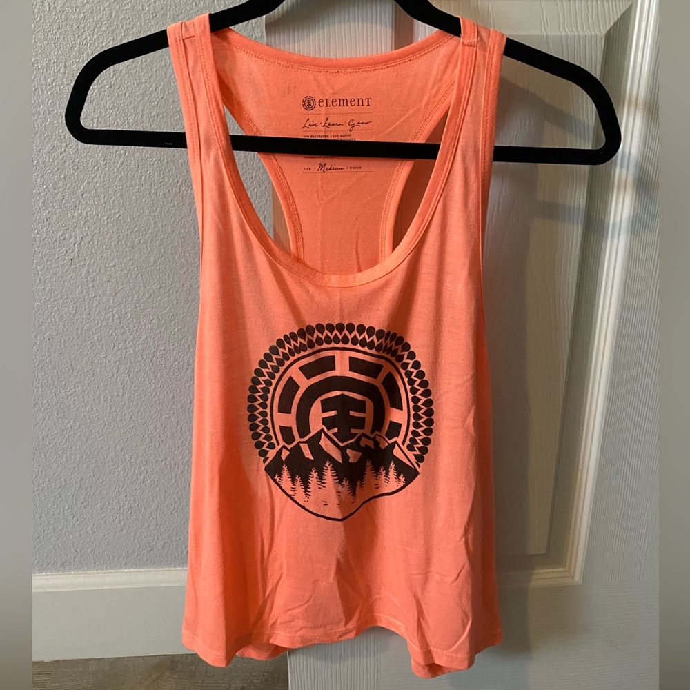 Element, low cut tank top